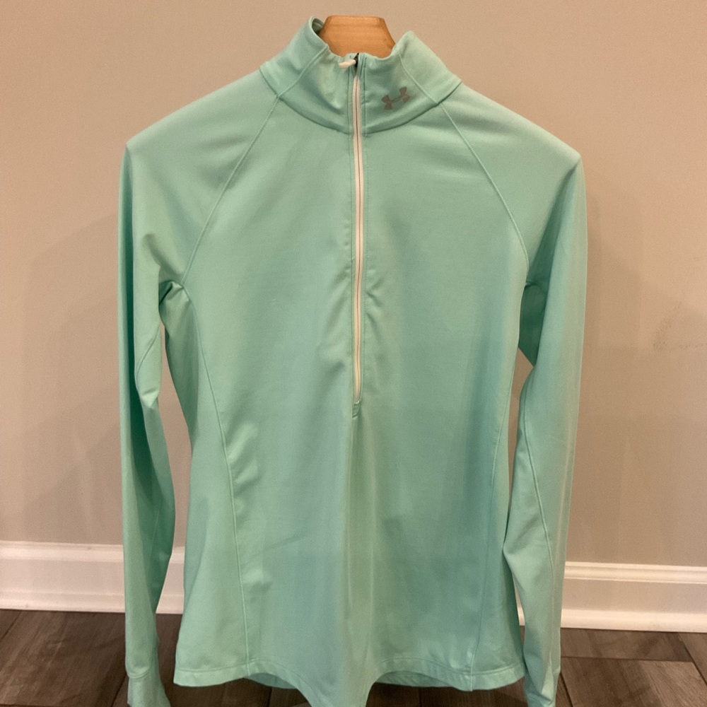Under Armour Light Blue Quarter-Zip Pullover